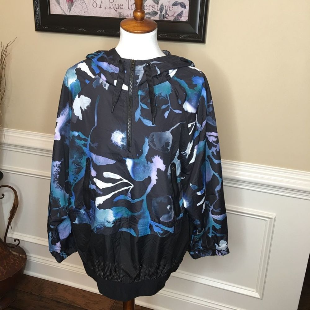 Ivy Park Floral Windbreaker Sz M - Picture 2 of 7